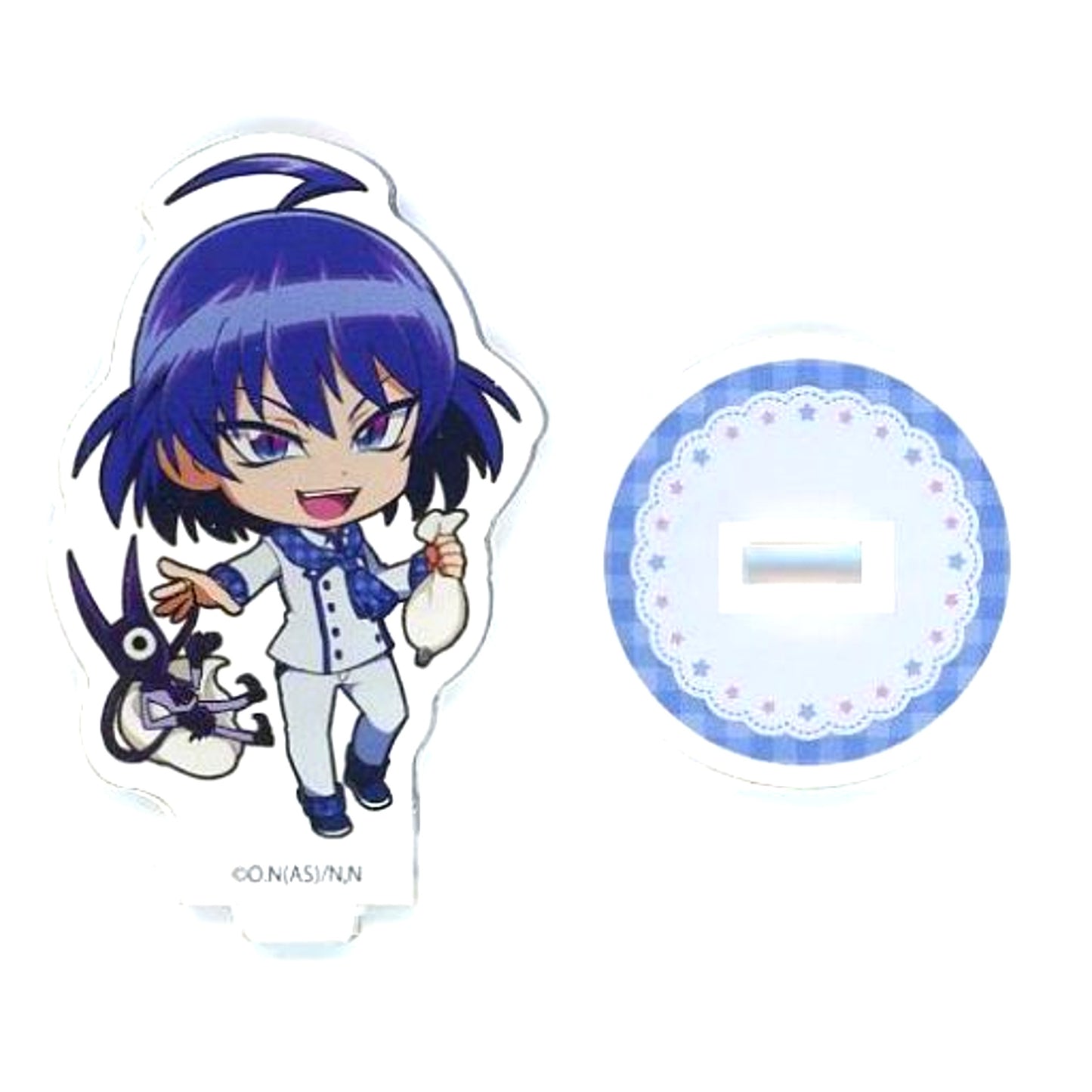 Iruma Suzuki Wicked Phase Trading Acrylic Stand Welcome to Demon School! Iruma-kun x Marion Crepes [USED]
