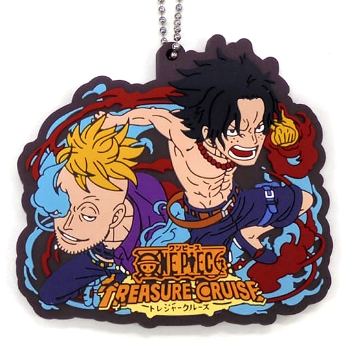One Piece Marco Ace Ichiban Kuji With Treasure Cruise Vol. 2 Rubber Mascot Treasure Cruise Prize E [USED]