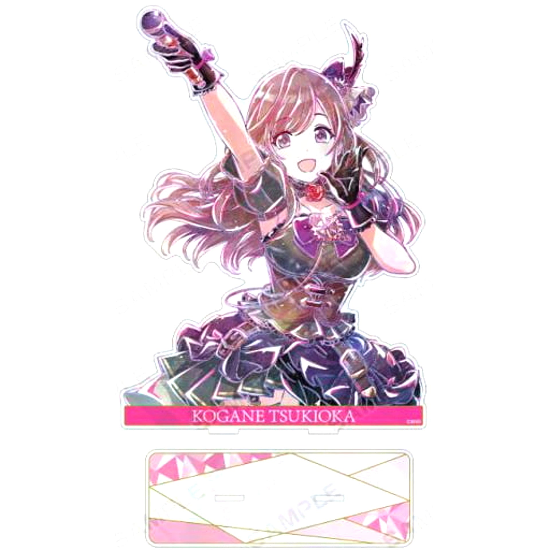 Kogane Tsukioka The Idolm@ster Shiny Colors Ani-Art Hologram BIG Acrylic Stand [USED]