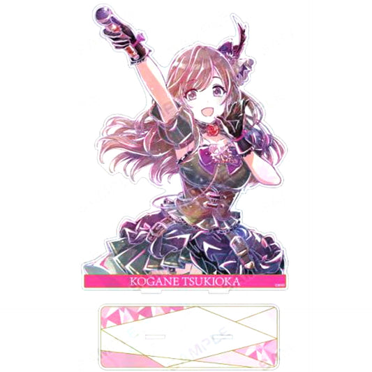 Kogane Tsukioka The Idolm@ster Shiny Colors Ani-Art Hologram BIG Acrylic Stand [USED]