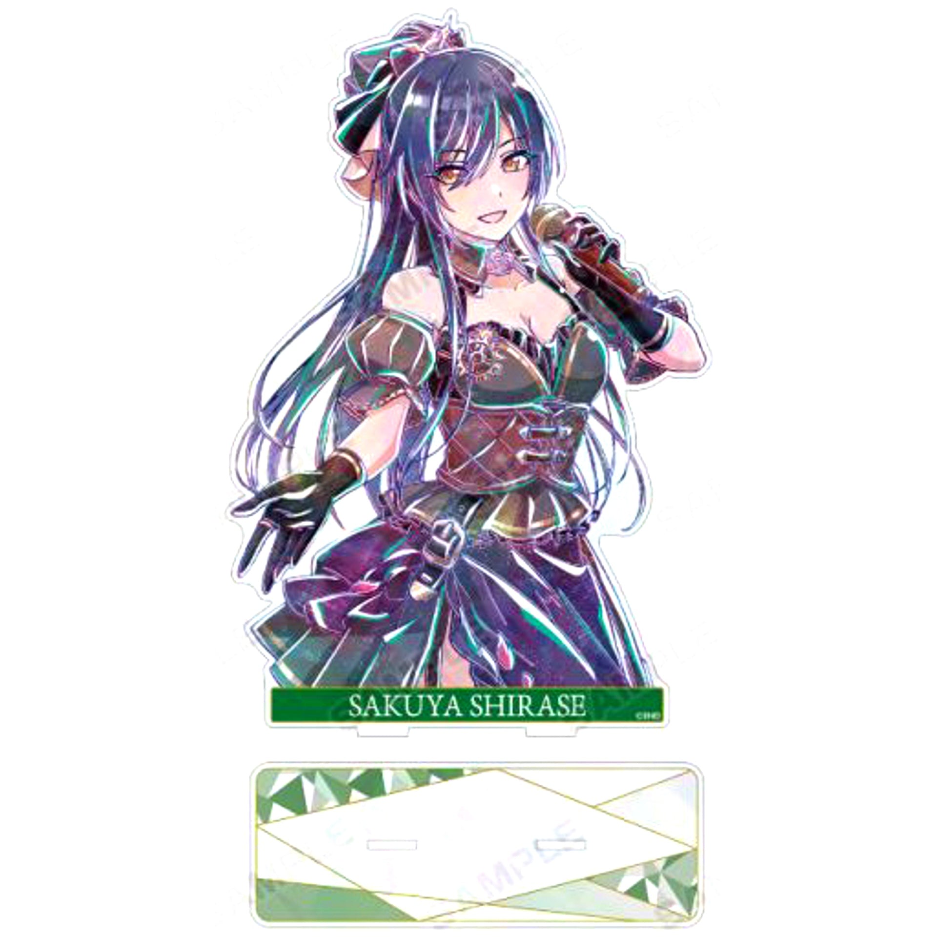 Sakuya Shirase The Idolm@ster Shiny Colors Ani-Art Hologram BIG Acrylic Stand [USED]