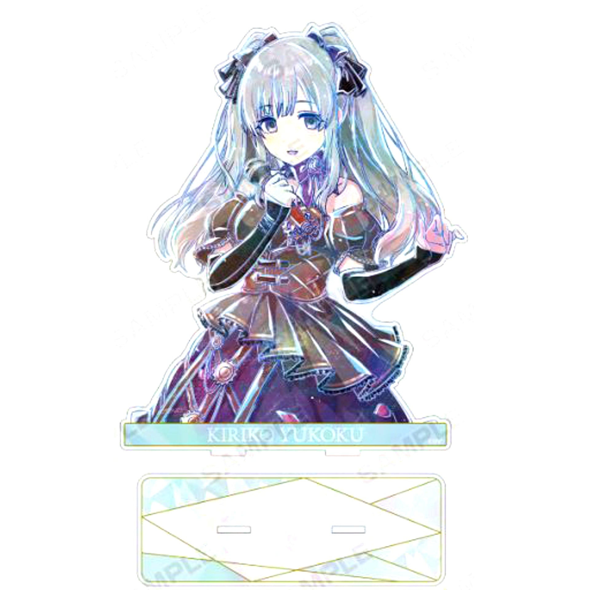 Kiriko Yuikoku The Idolm@ster Shiny Colors Ani-Art Hologram BIG Acrylic Stand [USED]