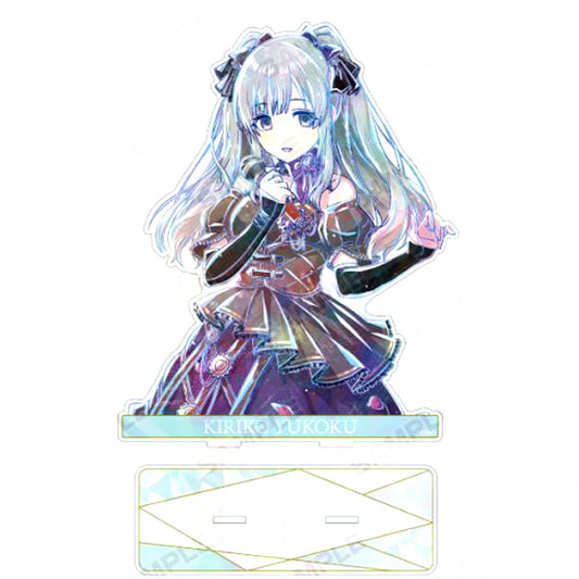 Kiriko Yuikoku The Idolm@ster Shiny Colors Ani-Art Hologram BIG Acrylic Stand [USED]