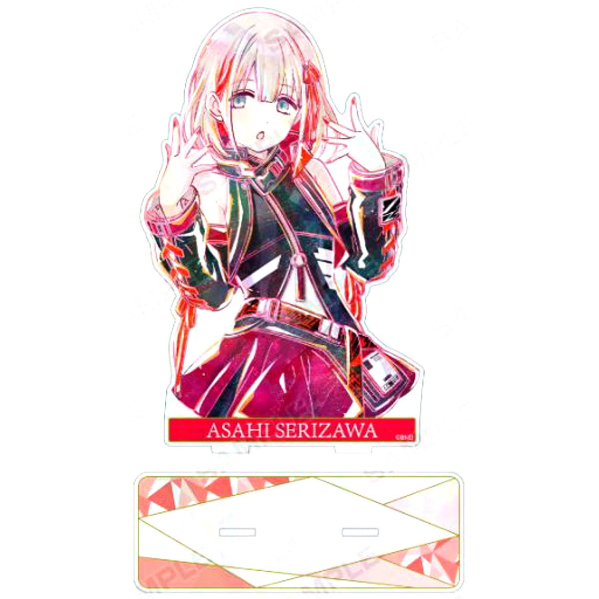 Asahi Serizawa Ani-Art Hologram Big Acrylic Stand THE IDOLM@STER Shiny Colors [USED]