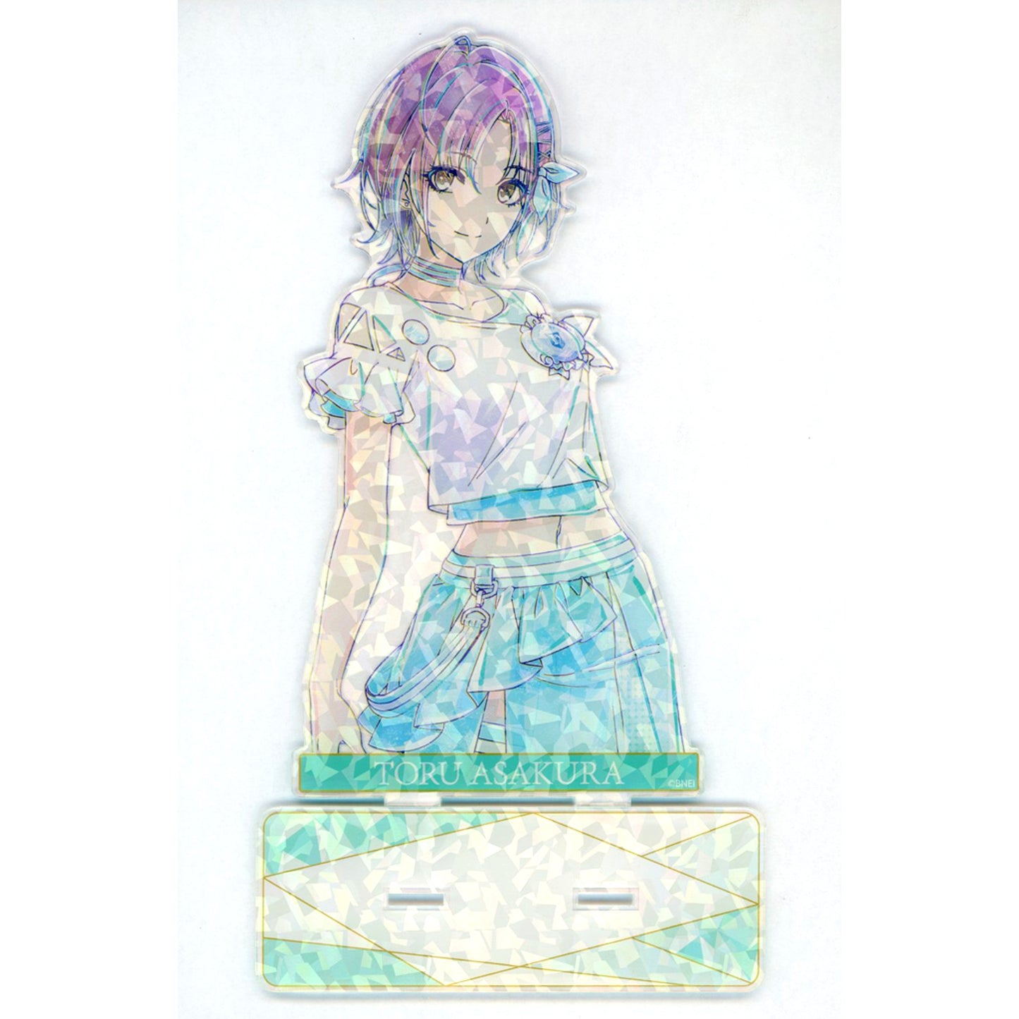 Toru Asakura THE IDOLM@STER SHINY COLORS Ani-Art Hologram BIG Acrylic Stand [USED]