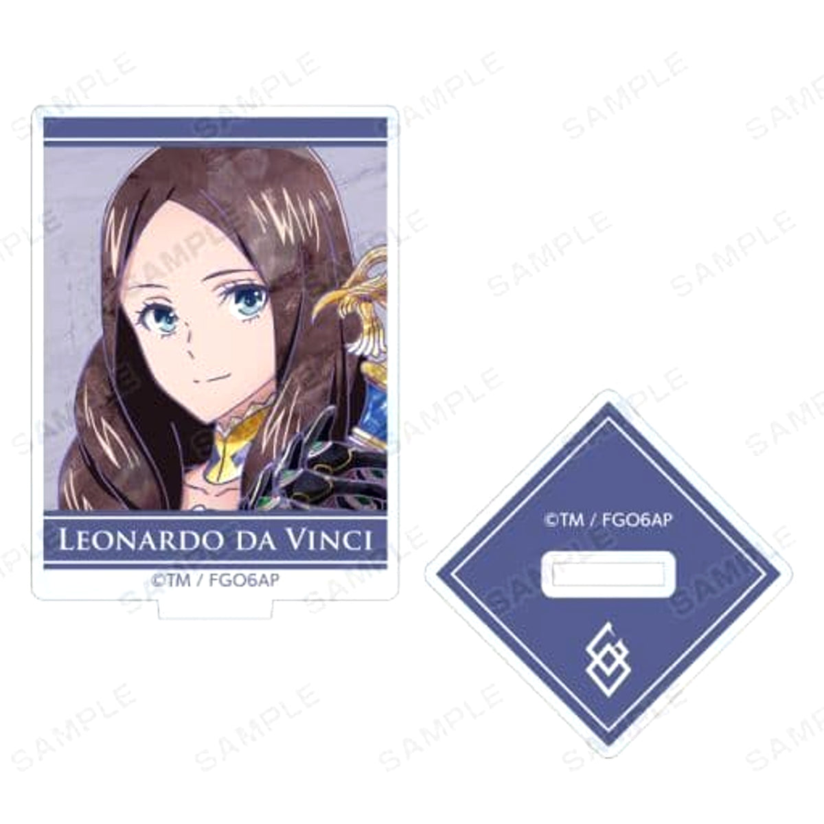 Fate/Grand Order Divine Realm of the Round Table Camelot Wandering; Agateram Leonardo da Vinci Trading Ani-Art Acrylic Stand Acrylic Stands [USED]
