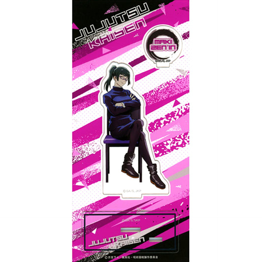 Maki Zenin Chair Series Illustration Jujutsu Kaisen Acrylic Stand [USED]