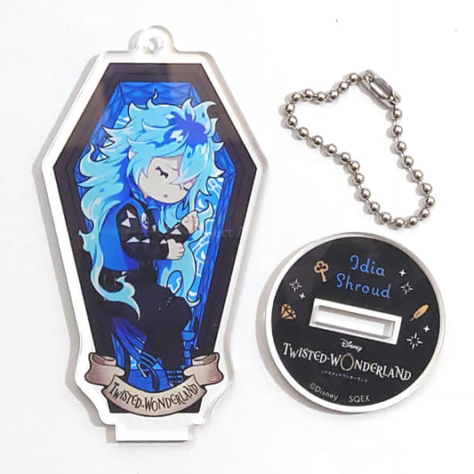 Disney: Twisted-Wonderland Idia Shroud Trading Acrylic Stand Keychain Door Ver. Keychains [USED]