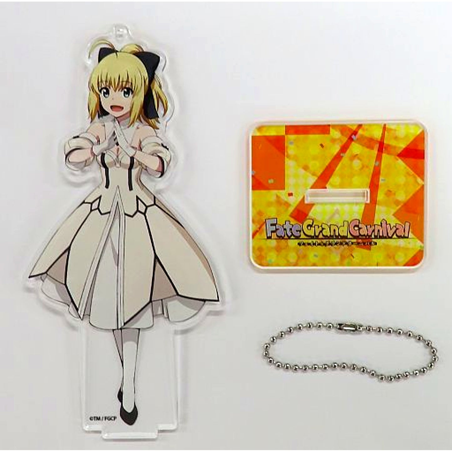 Artoria Pendragon Lily Fate/Grand Carnival Acrylic Mascot [USED]