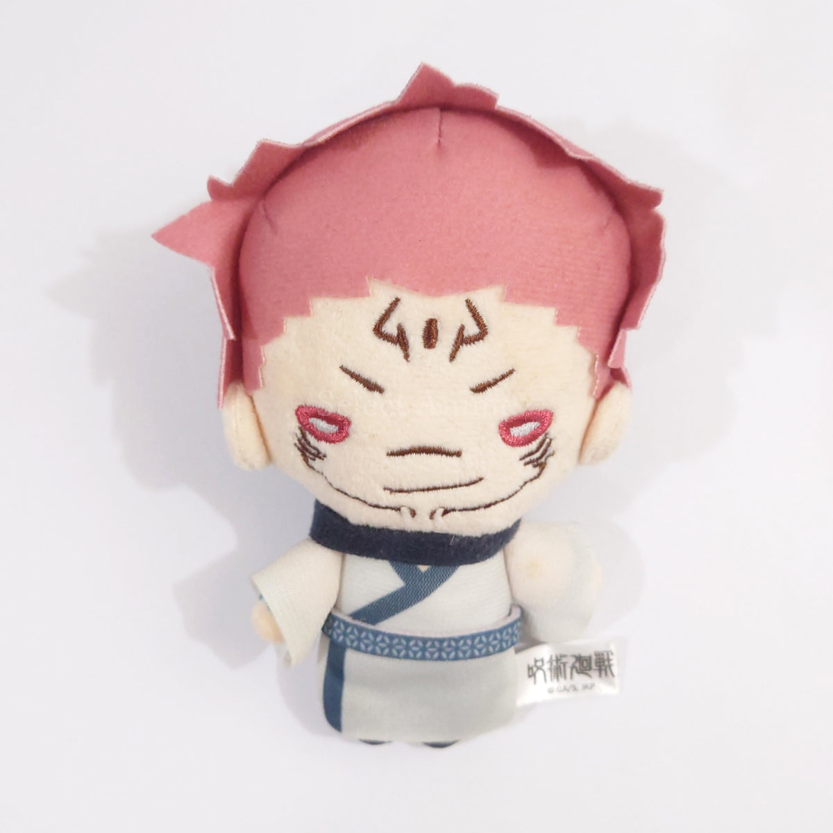Jujutsu Kaisen Ryomen Sukuna Nitotan Plush Toy with Ball Chain Keychains [USED]