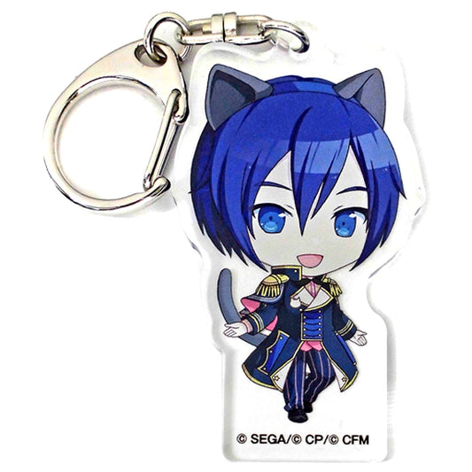 KAITO Wonderland Sekai Mini Character Project SEKAI Colorful Stage! feat. Hatsune Miku Wonderlands x Showtime in Namjatown Acrylic Keychain Mini Game What will come out Wandaho! Dokidoki Garapon Prize B [USED]