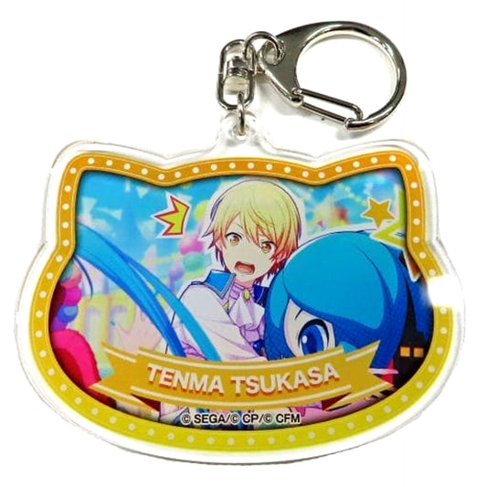 Hatsune Miku: Colorful Stage! Tsukasa Tenma Natural Proportions Acrylic Keychain Wonderlands x Showtime in Namjatown Exclusive Mini Game What Will Come Out? Wandaho! Exciting Capsule Lottery Prize B Keychains [USED]