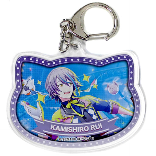 Hatsune Miku: Colorful Stage! Rui Kamishiro Natural Proportions Acrylic Keychain Wonderlands x Showtime in Namjatown Exclusive Mini Game What Will Come Out? Wandaho! Exciting Capsule Lottery Prize B Keychains [USED]
