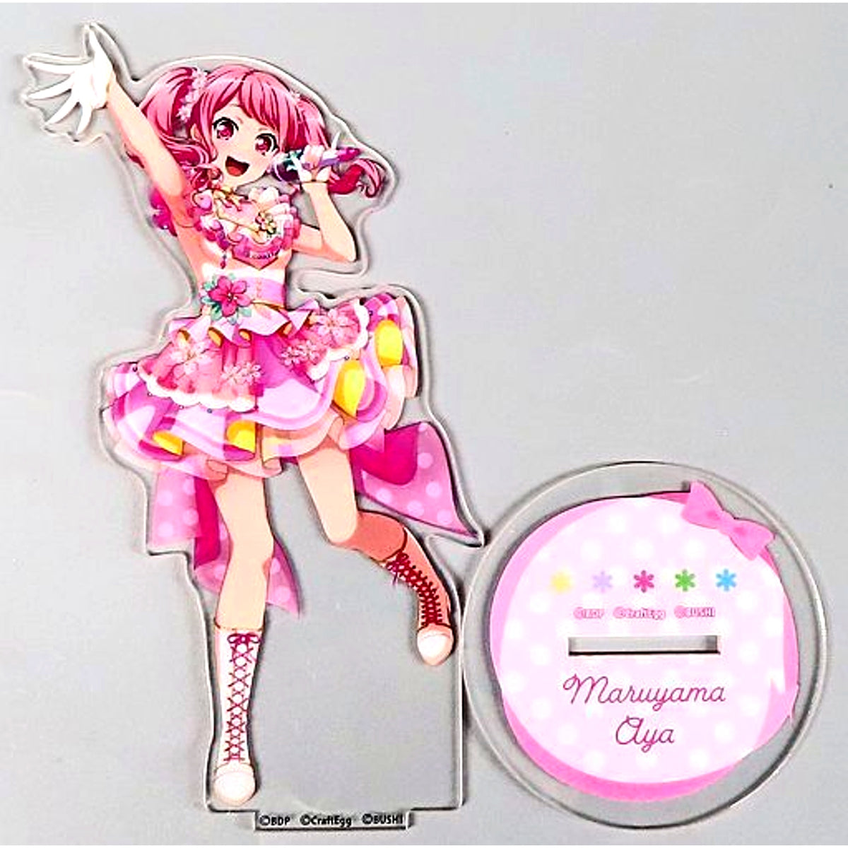 Aya Maruyama Acrylic Stand Bang Dream! Girls Band Party! Pastel*Palettes Sound Only Live Flowerful* [USED]