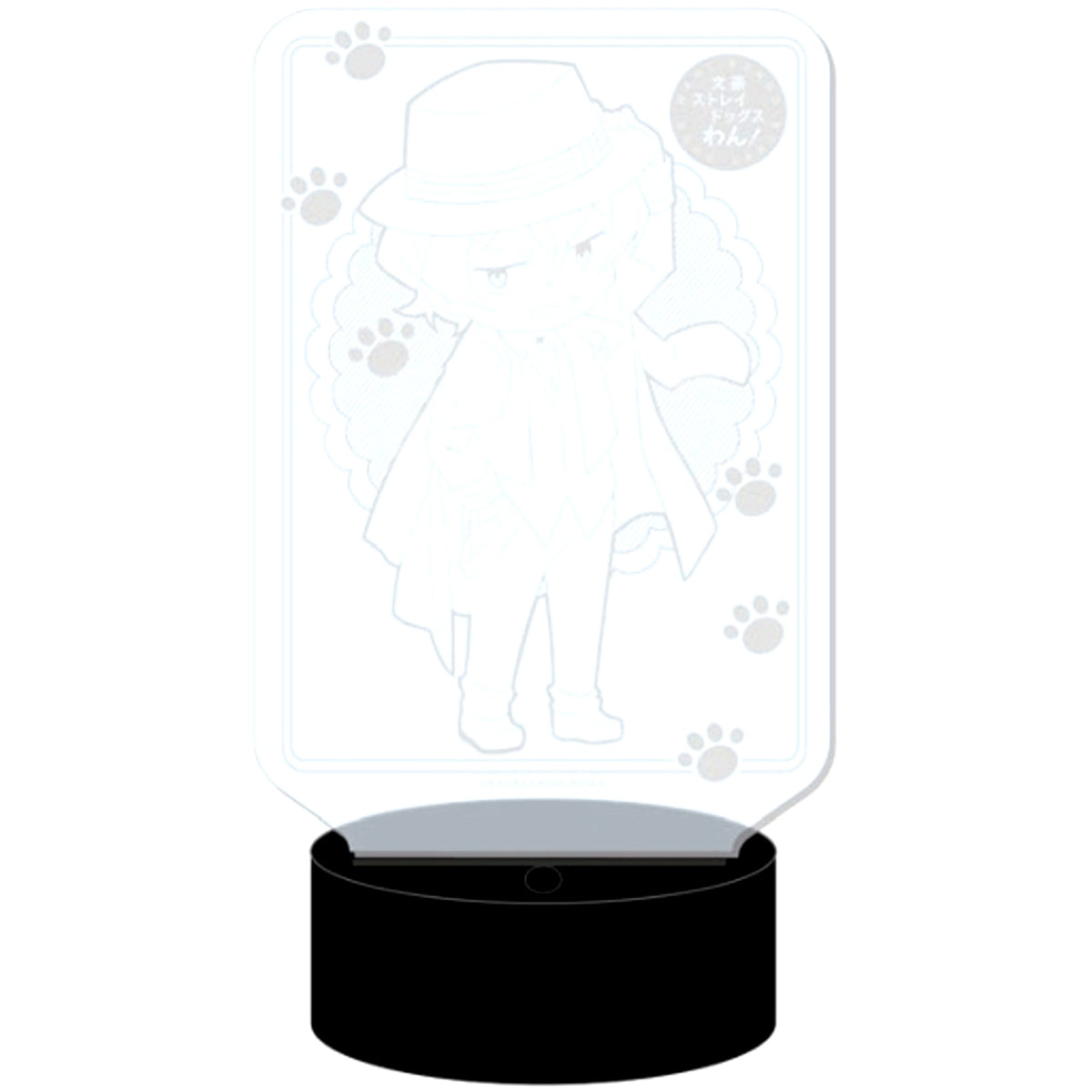 Chuya Nakahara 04. Bungo Stray Dogs Wan LED Big Acrylic Stand [USED]