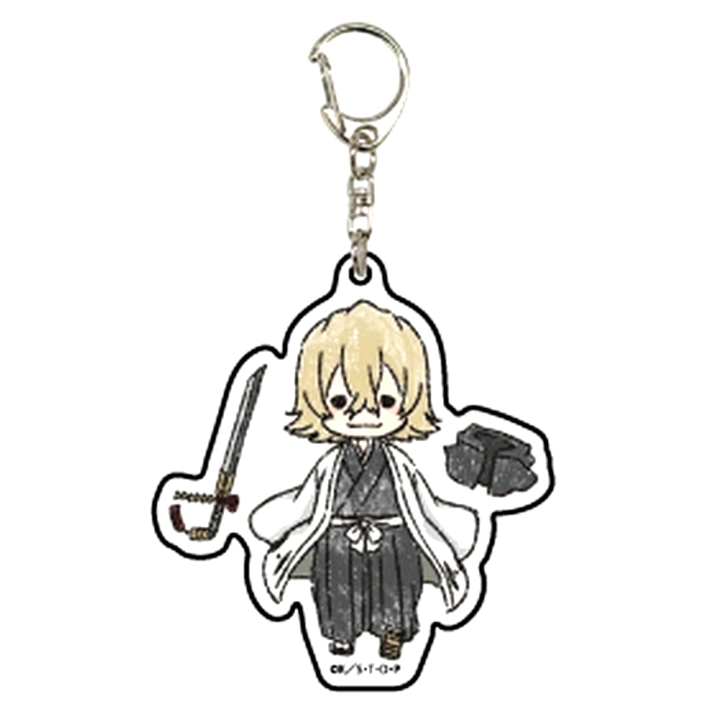 Kisuke Urahara 08. GraffArt Design Bleach Acrylic Keychain [USED]