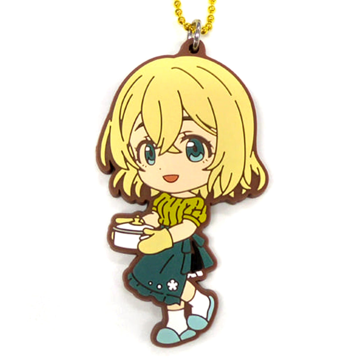 Rent-a-Girlfriend Nanami Mami Apron Ichiban Kuji Manzokudo 2 Rubber Charm Kyunchara Illustrations Prize H Charm [USED]