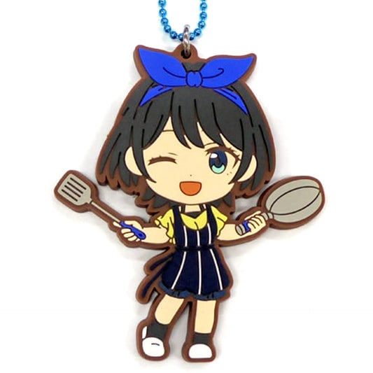 Rent-a-Girlfriend Ruka Sarashina Apron Ichiban Kuji Manzokudo 2 Rubber Charm Kyunchara Illustrations Prize H Charm [USED]