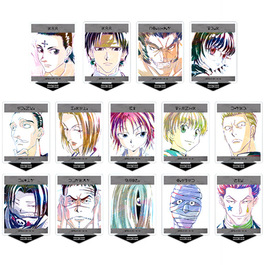 Set of 14 Hunter x Hunter Trading Ani-Art Vol.2 Acrylic Stand [USED]