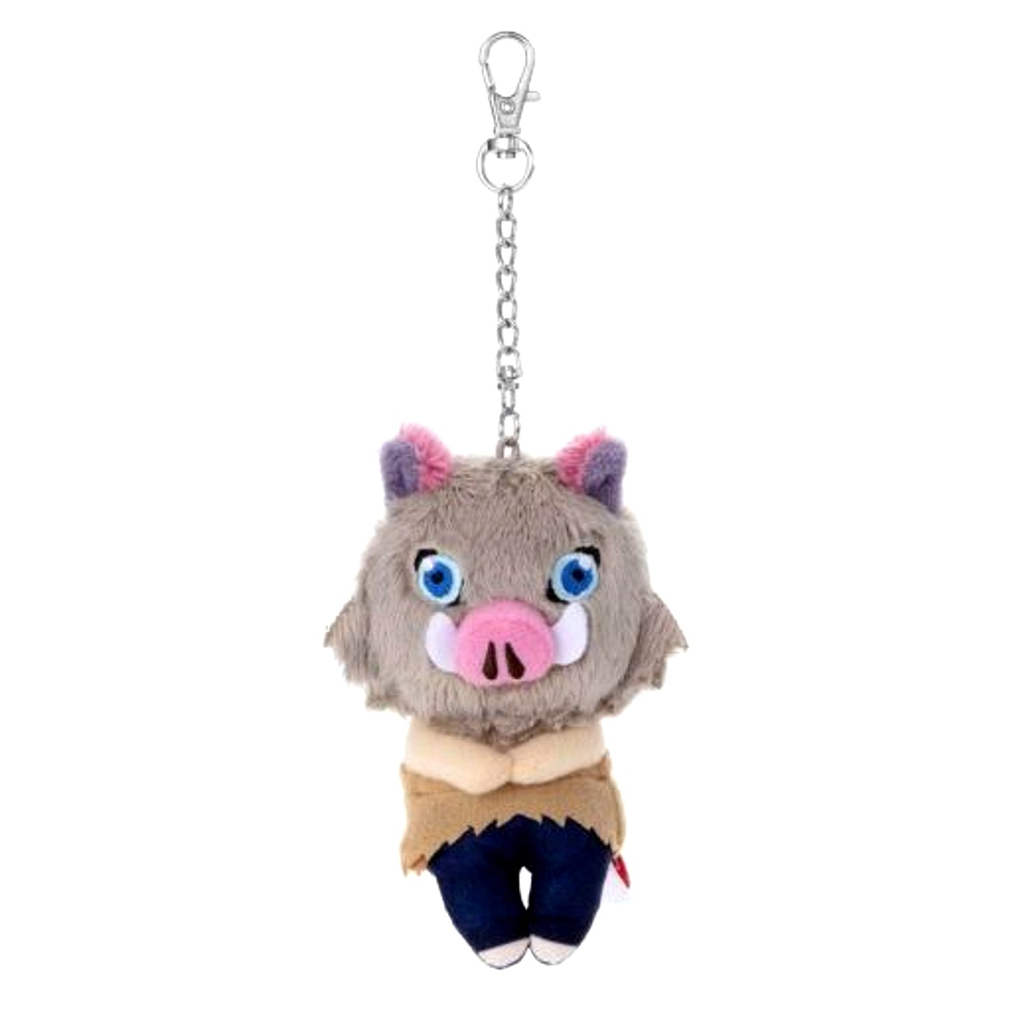 Inosuke Hashibira Demon Slayer: Kimetsu no Yaiba Chokkorisan Plush Keychain [USED]