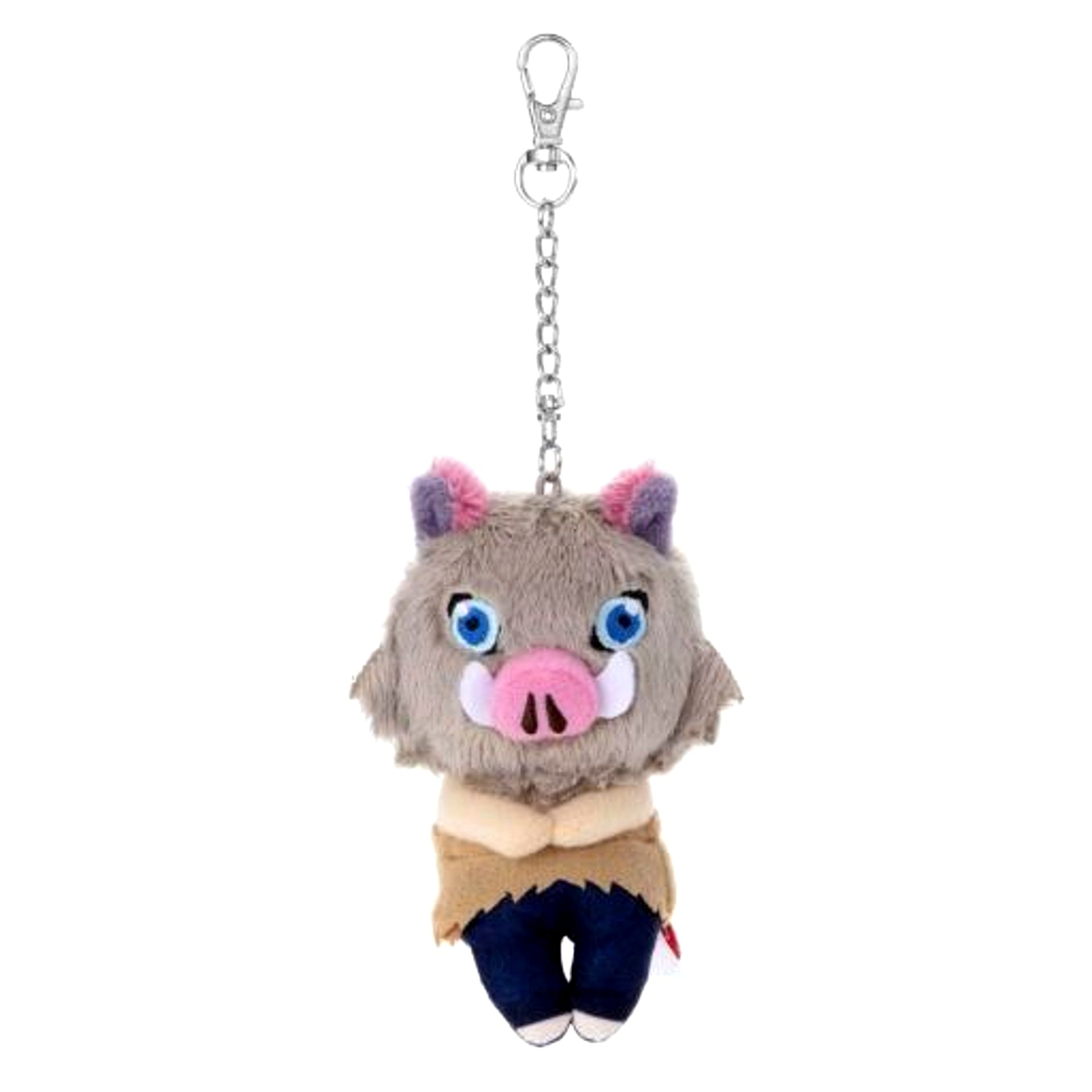 Inosuke Hashibira Demon Slayer: Kimetsu no Yaiba Chokkorisan Plush Keychain [USED]