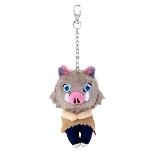 Inosuke Hashibira Demon Slayer: Kimetsu no Yaiba Chokkorisan Plush Keychain [USED]