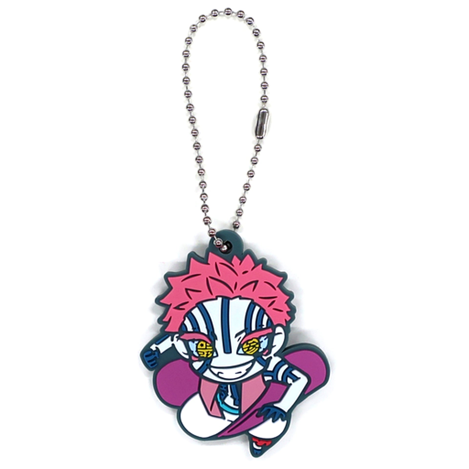 Akaza Demon Slayer Chara Banchoukou Rubber Mascot Form 8 [USED]