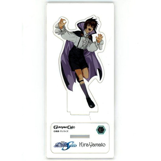 Kira Yamato Halloween Mobile Suit Gundam SEED Model Sheet Acrylic Stand Gundam Cafe Limited [USED]