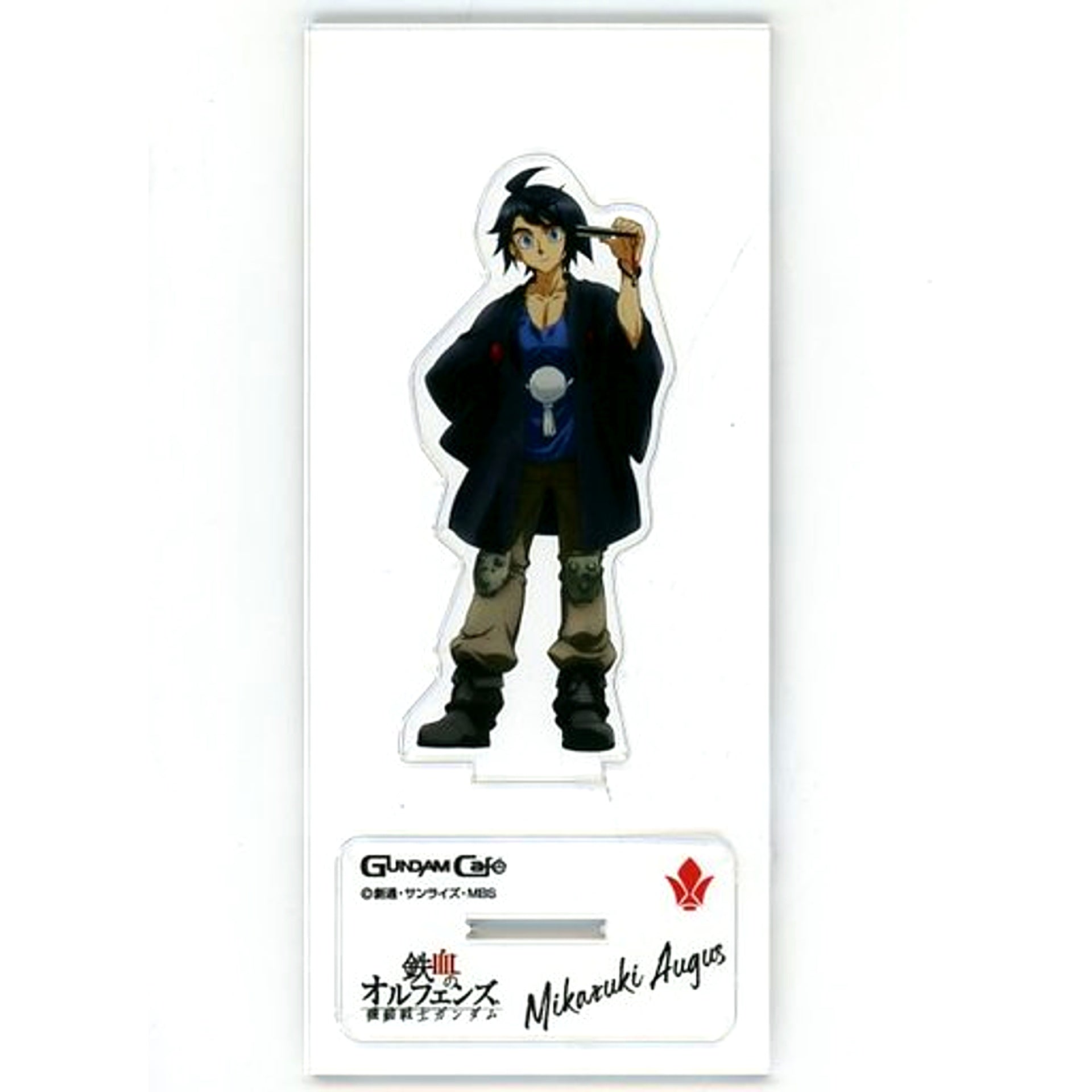 Mikazuki Augus Japanese Clothes Model Sheet Acrylic Stand Mobile Suit Gundam Iron-Blooded Orphans Night Ichijo Shunmu no Yaen [USED]