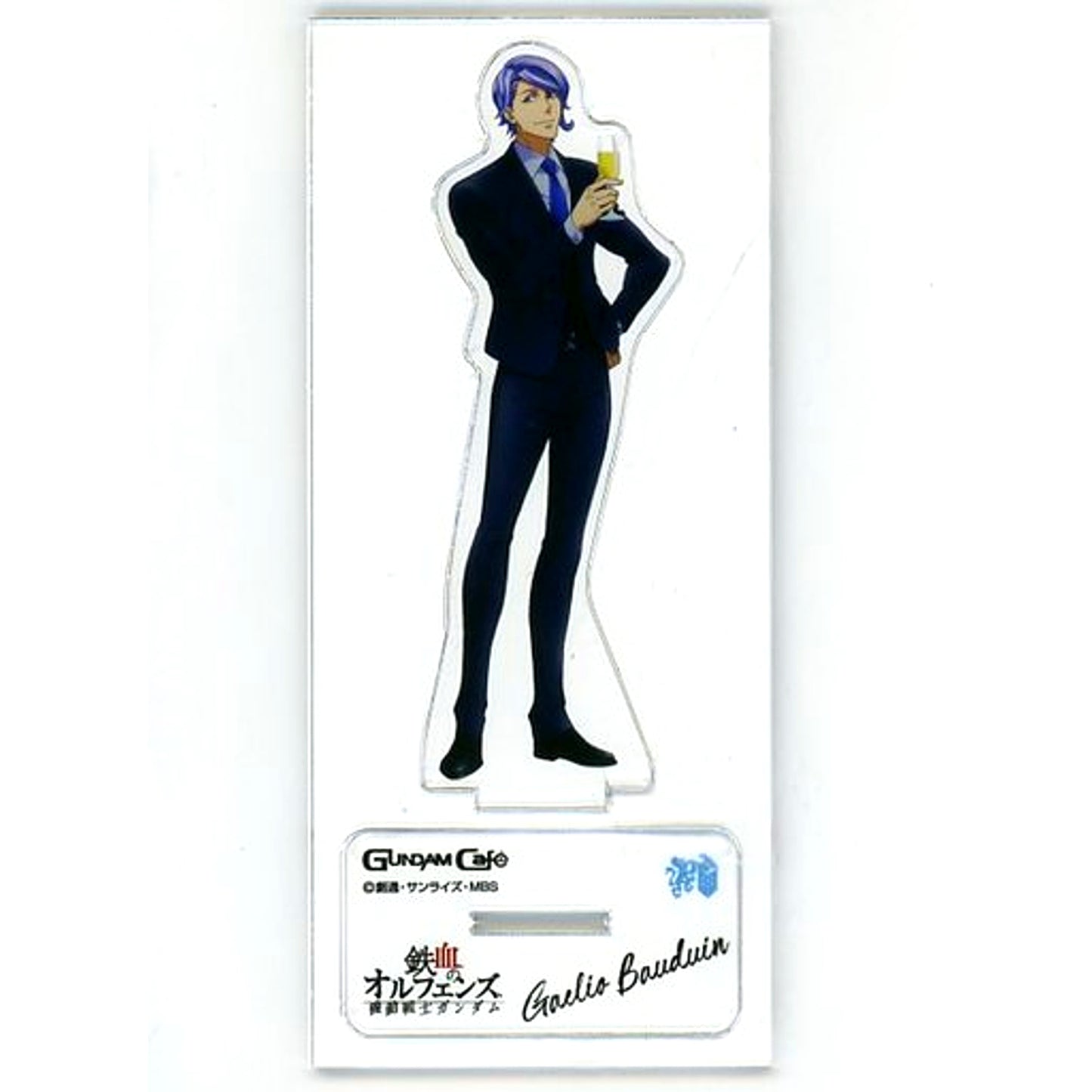 Gaelio Bauduin Suit Mobile Suit Gundam Iron-Blooded Orphans Night Ichiba Shunmu no Yaen Model Sheet Acrylic Stand [USED]