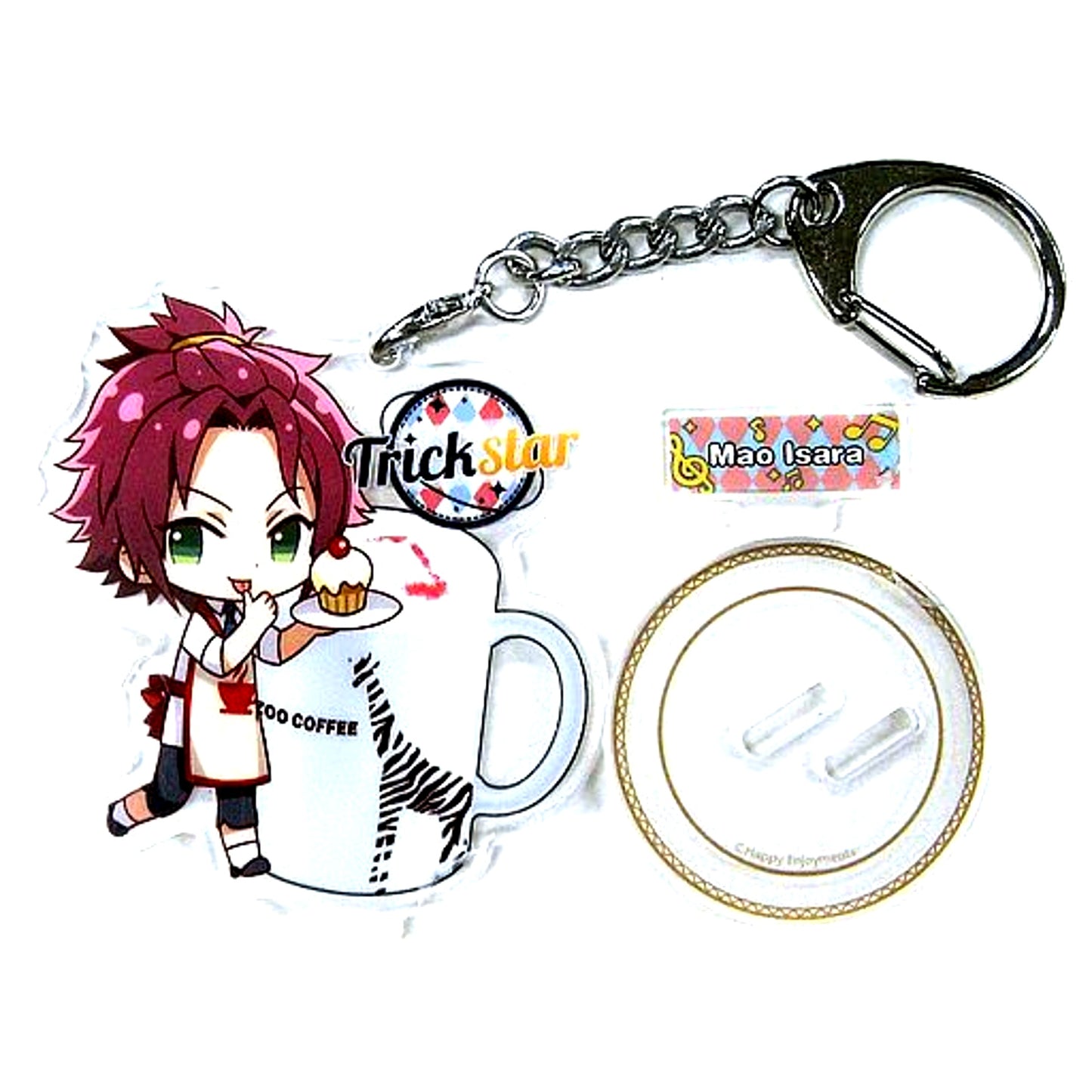 Mao Isara Ensemble Stars! Cafe Limited Acrylic Stand Keychain Group A China Exclusive [USED]
