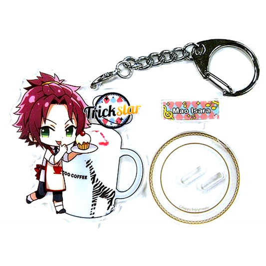 Mao Isara Ensemble Stars! Cafe Limited Acrylic Stand Keychain Group A China Exclusive [USED]