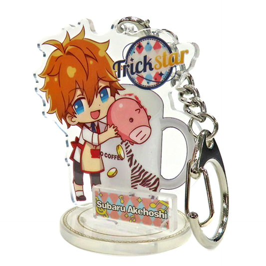 Subaru Akehoshi Ensemble Stars! Cafe Limited Acrylic Stand Keychain Group C China Exclusive [USED]