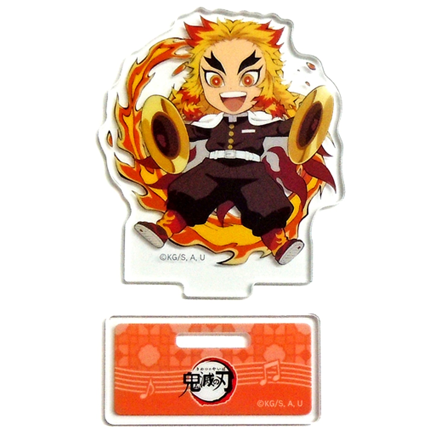 Kyojuro Rengoku Demon Slayer x ufotable cafe Acrylic Stand Chinese Instrument China Ltd [USED]
