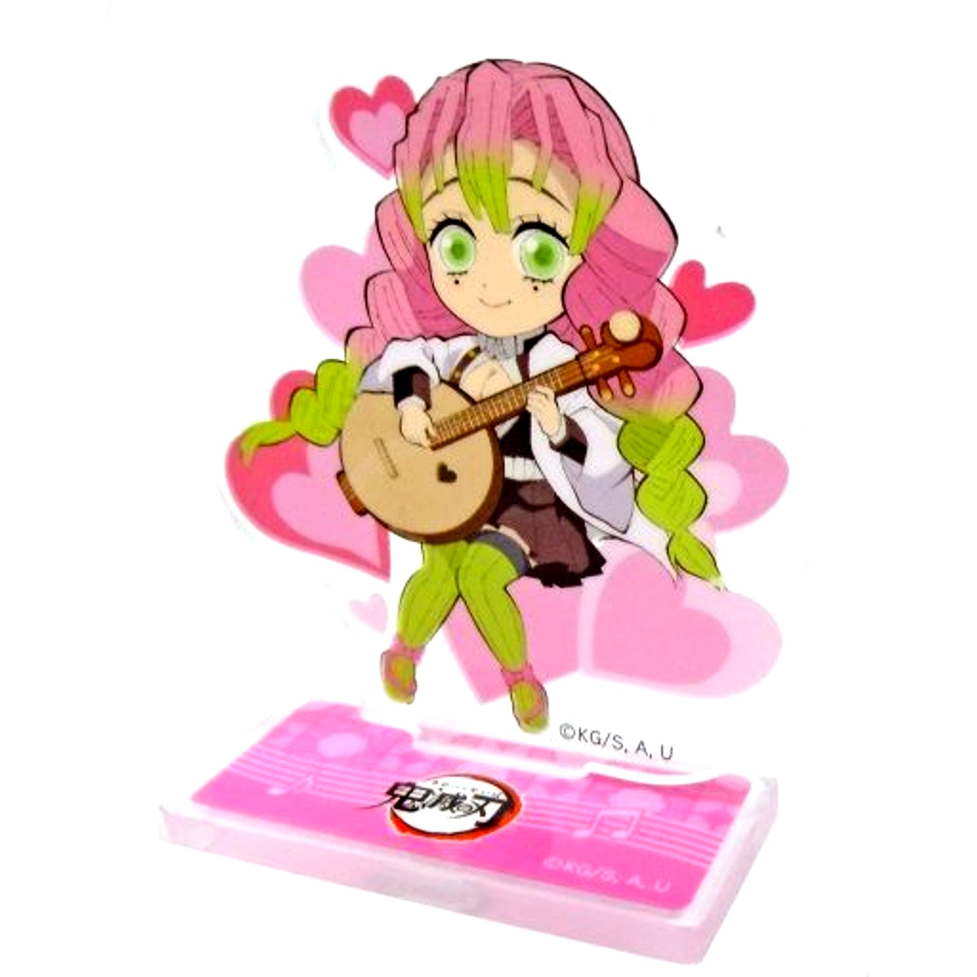 Mitsuri Kanroji Demon Slayer: Kimetsu no Yaiba x ufotable cafe Acrylic Stand Chinese Instrument China Limited [USED]
