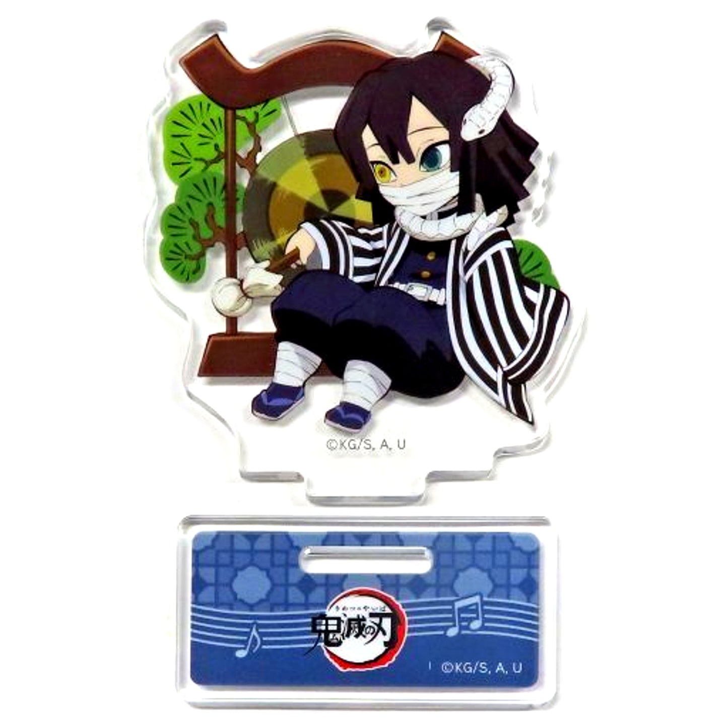 Obanai Iguro Demon Slayer: Kimetsu no Yaiba x ufotable cafe Acrylic Stand Chinese Instrument China Limited [USED]