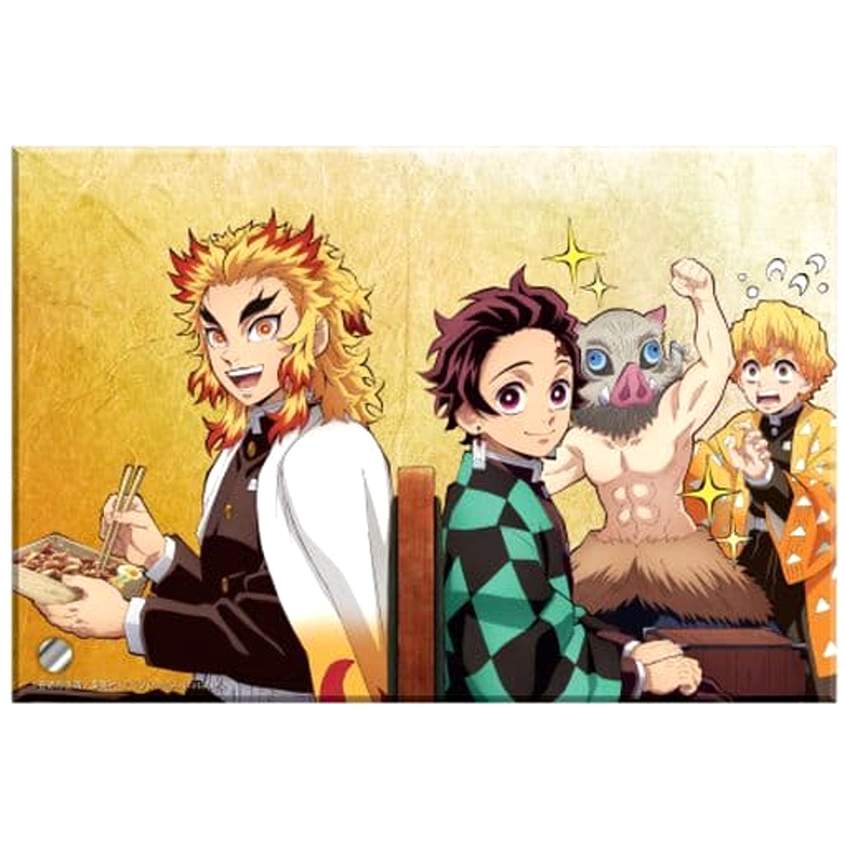 Demon Slayer: Kimetsu no Yaiba Group Bento Acrylic Plate Acrylic Stands [USED]