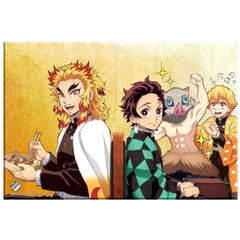 Demon Slayer: Kimetsu no Yaiba Group Bento Acrylic Plate Acrylic Stands [USED]