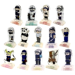 Jujutsu Kaisen Yuji Itadori & Others All 14 Types Set Jirori Trading Mini Acrylic Stand Jutsu Koshien Acrylic Stands [USED]