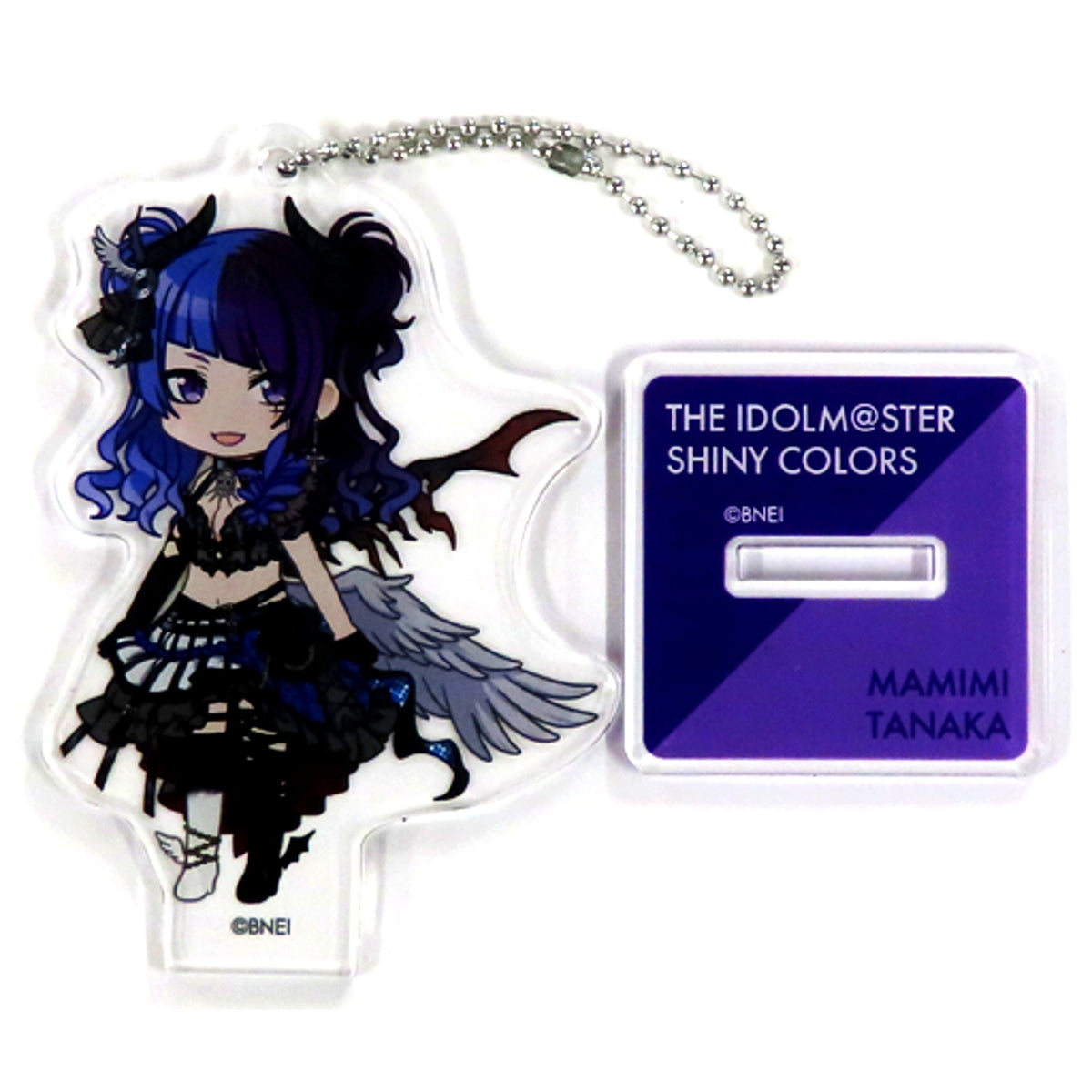 Mamimi Tanaka Brike Blanc Ver. Chibi Character Acrylic Stand Idolmaster Shiny Colors [USED]