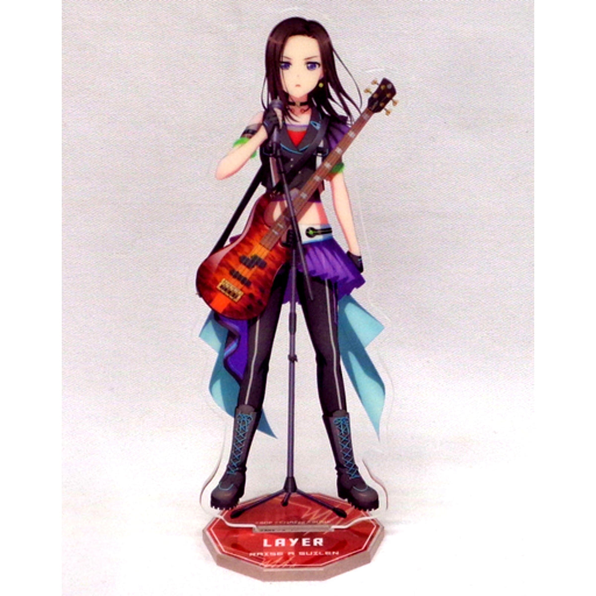 LAYER Acrylic Stand Bang Dream! Girls Band Party! Roselia x RAISE A SUILEN Joint Live: Rausch und/and Craziness II [USED]