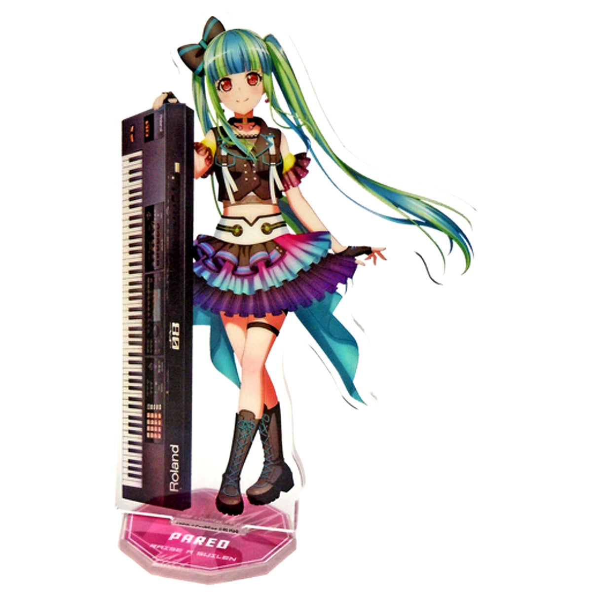 PAREO Acrylic Stand Bang Dream! Girls Band Party! Roselia x RAISE A SUILEN Joint Live: Rausch und/and Craziness II [USED]