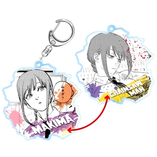 Makima Chainsaw Man Changing Keychain [USED]