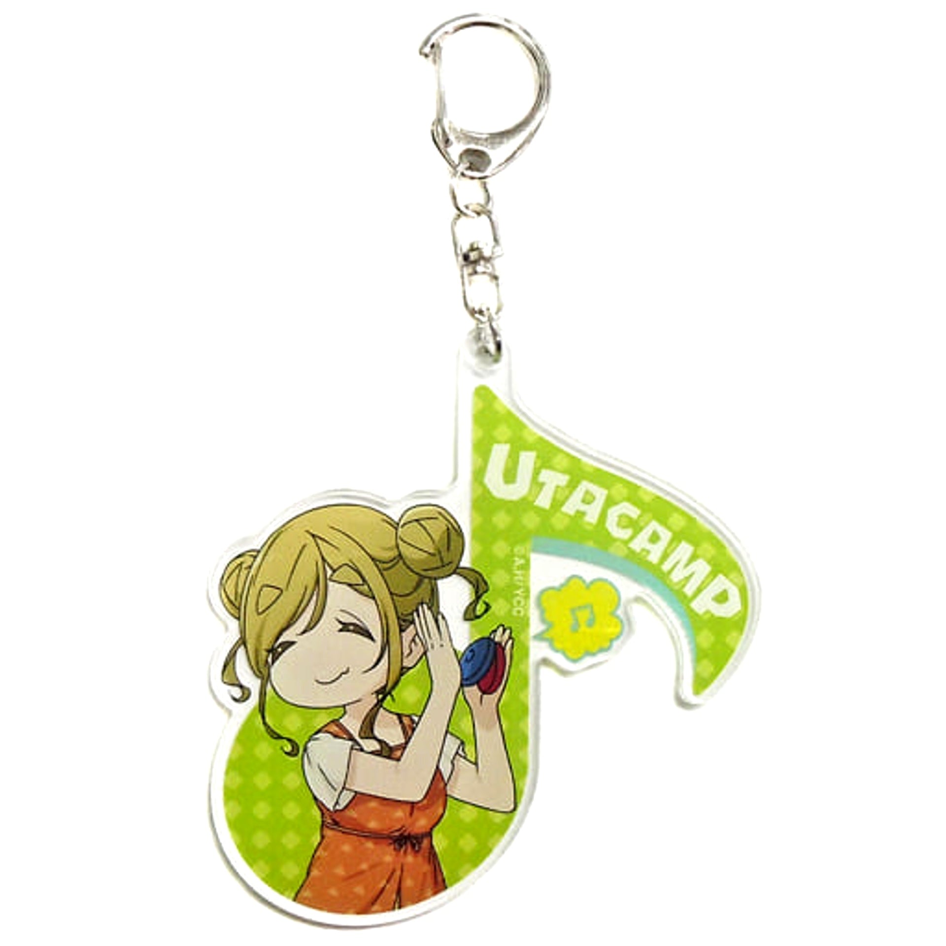 Laid-Back Camp Aoi Inuyama Acrylic Keychain Keychains [USED]