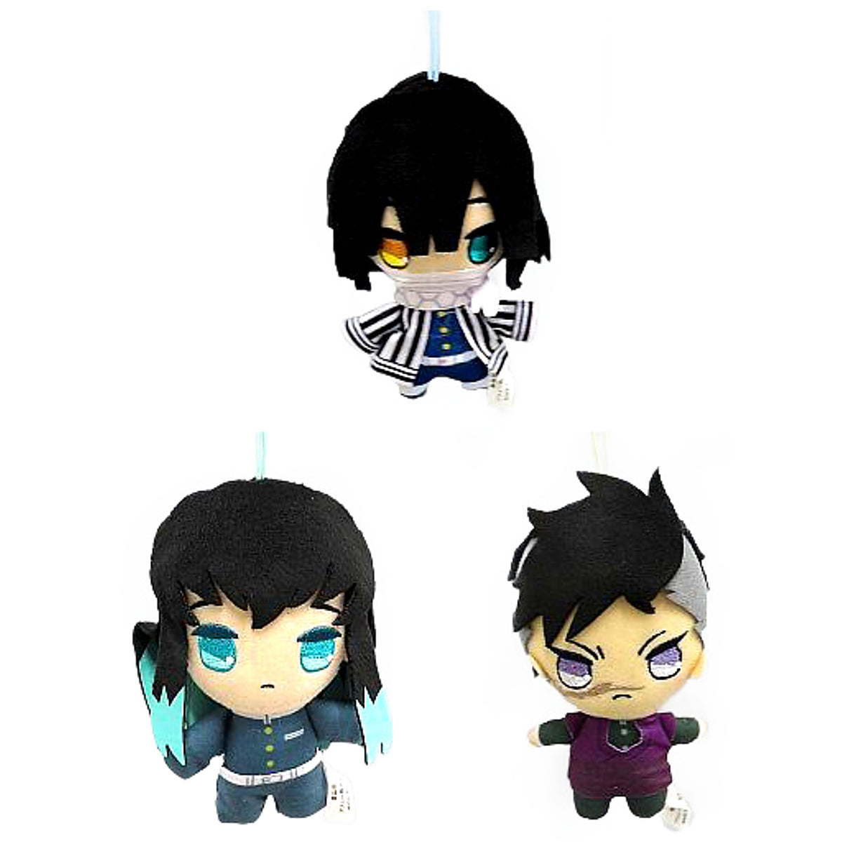 Demon Slayer: Kimetsu no Yaiba Muichirou Tokitou & Others Mascot Vol.5 All 3 Types Set Mascot [USED]