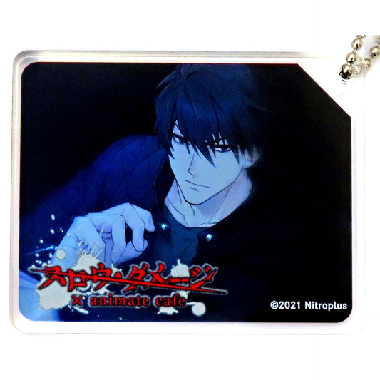 Fujieda Slow Damage CoLotta Acrylic Plate Keychain Casual Clothes animate cafe [USED]