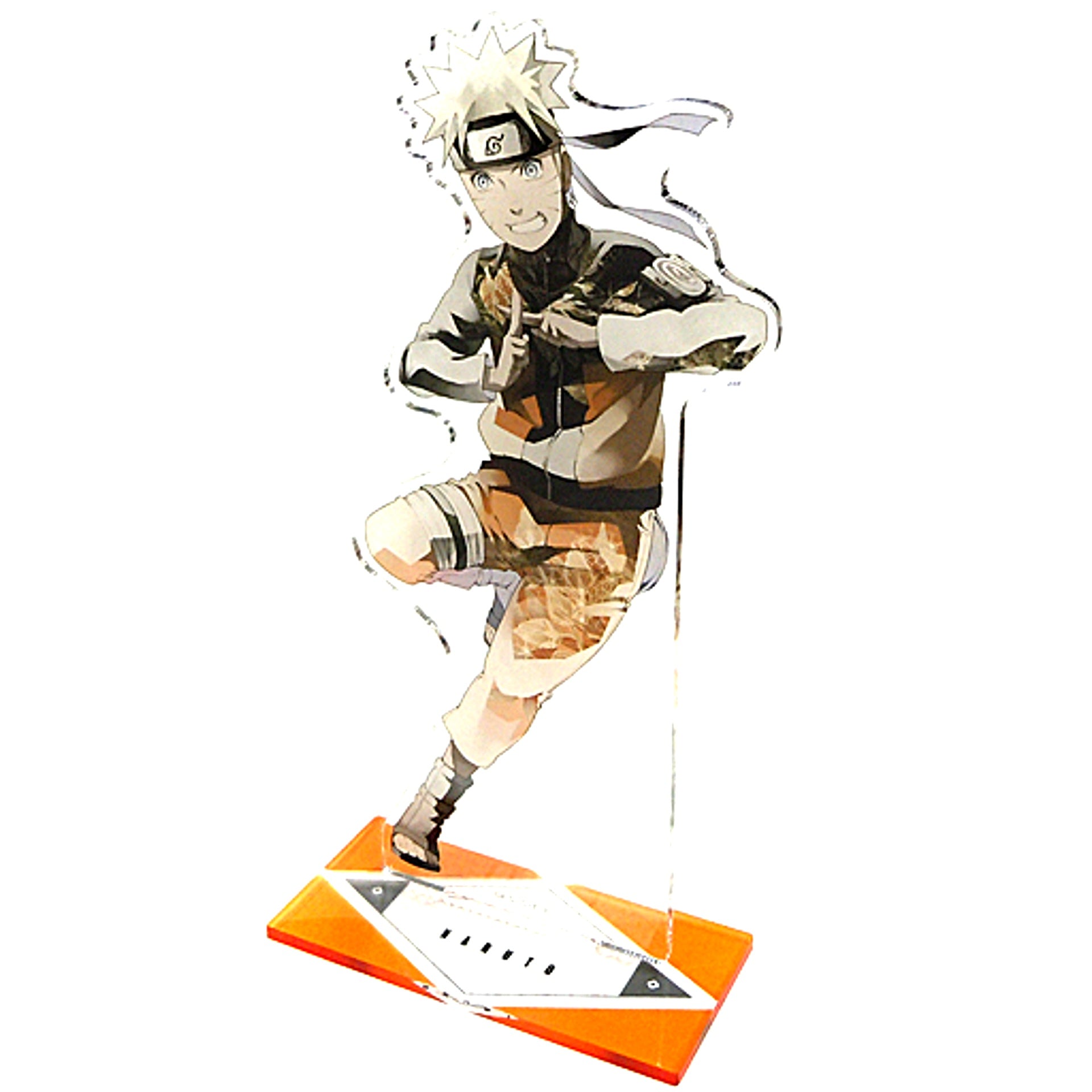 Naruto Uzumaki Hand Sign Ver. Pale Tone Series Naruto Shippuden BIG Acrylic Stand [USED]