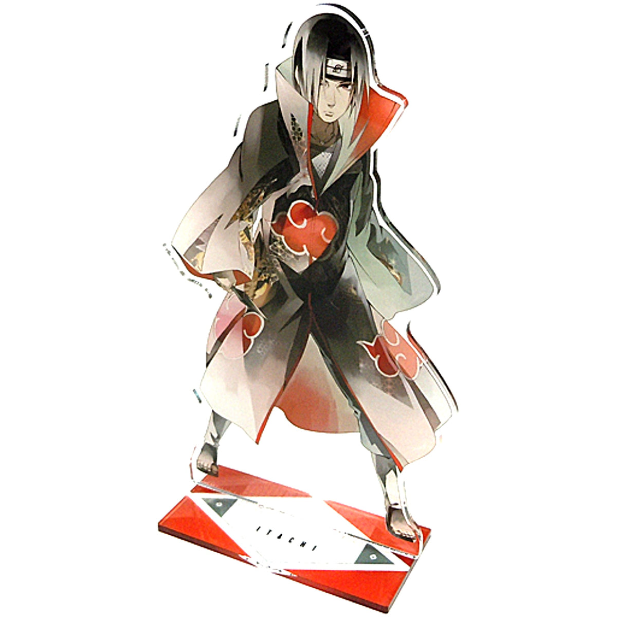 Itachi Uchiha Hand Seal Ver. PALE TONE series BIG Acrylic Stand Naruto Shippuden [USED]