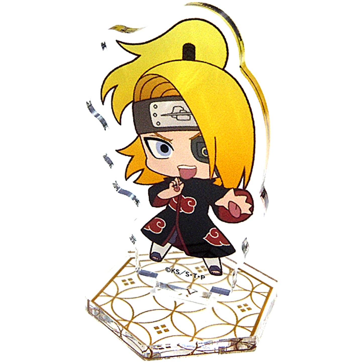 Deidara Hand Seal Ver. Puni Chara Mini Acrylic Stand Naruto Shippuden x The Chara Shop [USED]