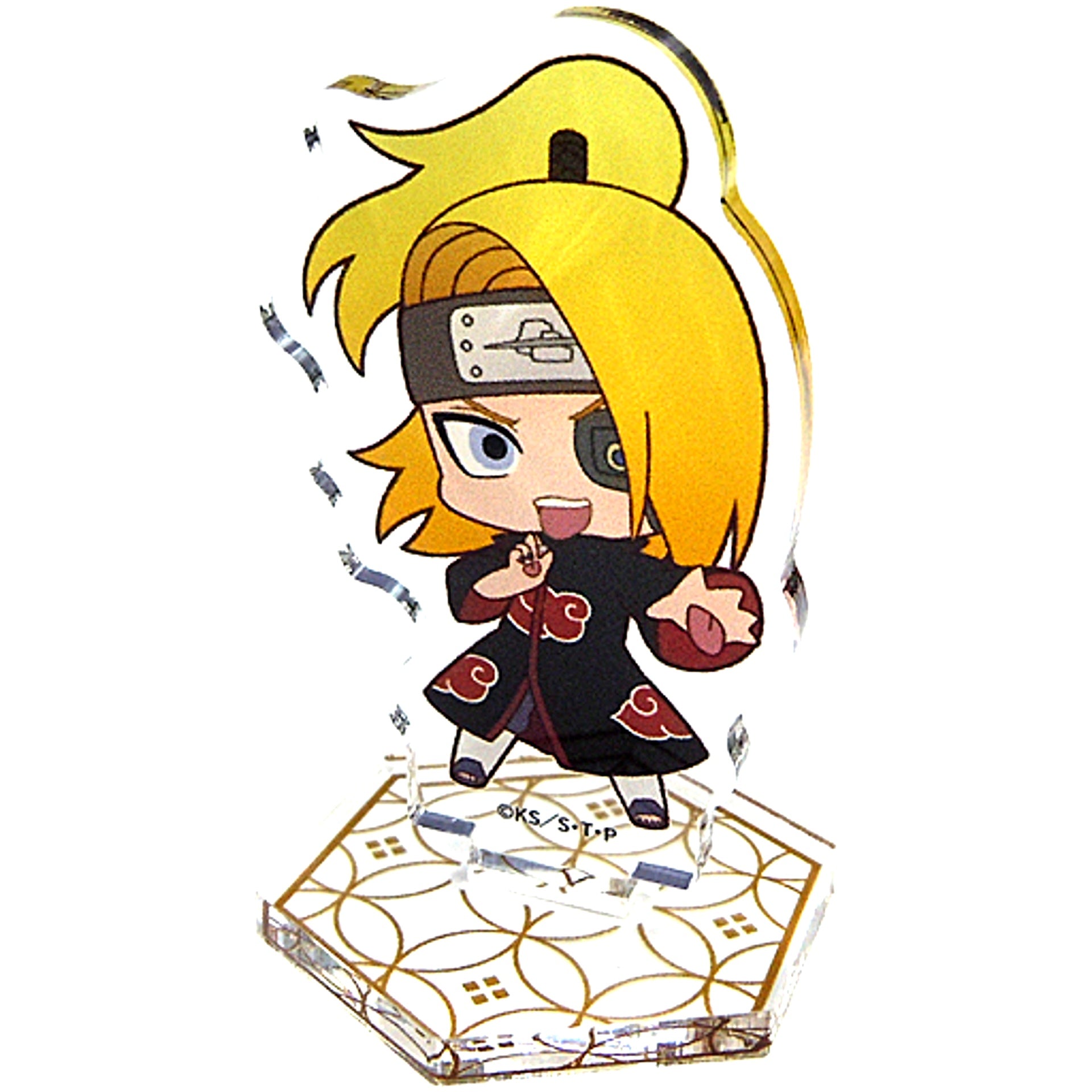 Deidara Hand Seal Ver. Puni Chara Mini Acrylic Stand Naruto Shippuden x The Chara Shop [USED]